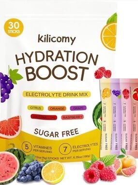 Kilicomy Hydration Boost Sugar Free Exp 1/14/27